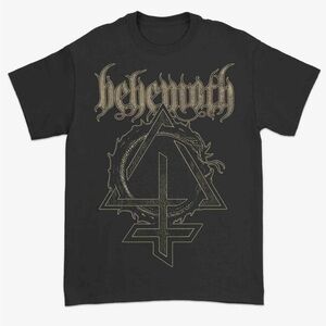 🆕 NWT Behemoth Contra Logo T-Shirt size medium Hot Topic